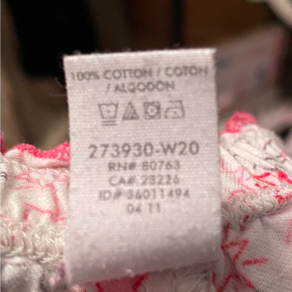 Victoria Secret 100% cotton light pink, long sleeve 2 piece pajama set; size S - Picture 7 of 7